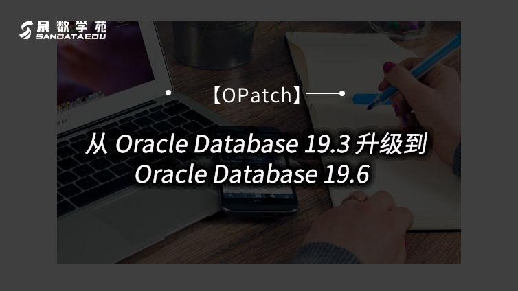 【OPatch】从 Oracle Database 19.3 升级到 Oracle Database 19.6（一）